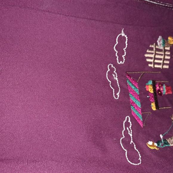 Breckenridge Embroidered Ladies‎ Walking Flowers Lightweight Jacket Size XL - Picture 2 of 7